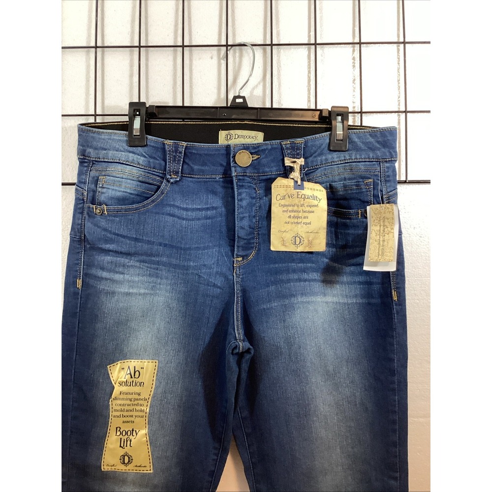 Democracy Jeans Womens Size 14 Blue Ab Solution SKU # 59973 - Picture 4 of 7